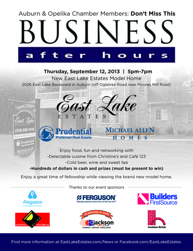 Business After Hours Auburn-Opelika Chamber of Commerce Sept 12 2013