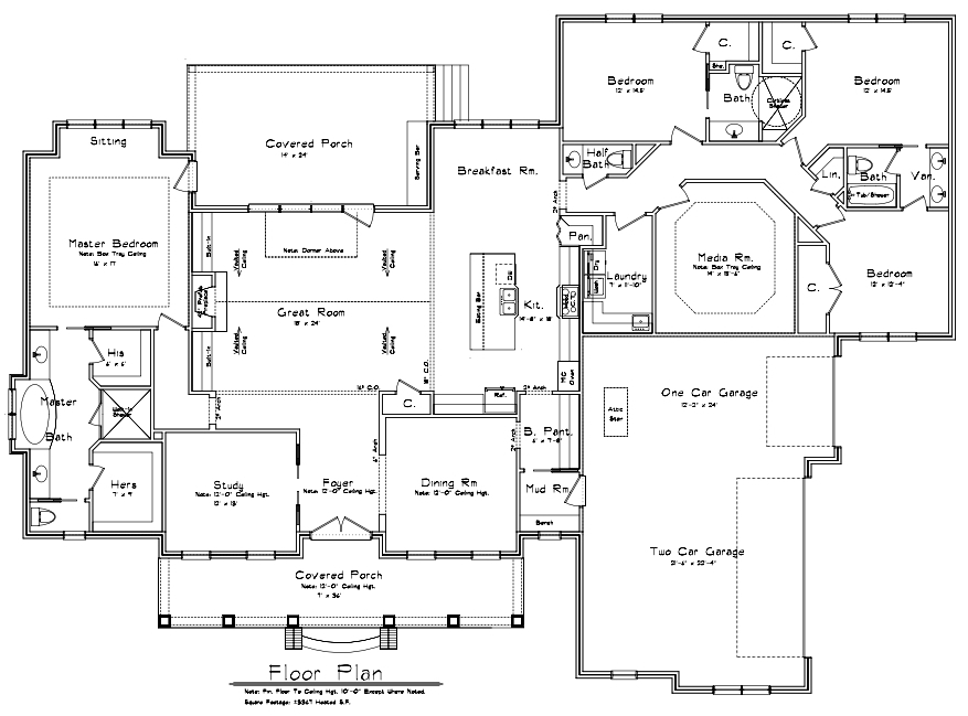 The Providence-Avante floor plan in Auburn. AL