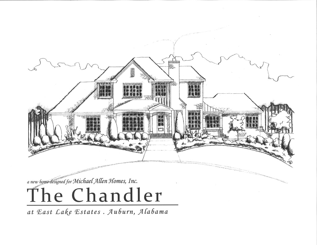The Chandler Floor Plan in East Lake Estates Auburn, AL