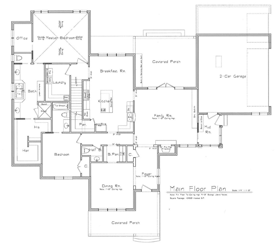 The Chandler Floor plan main in East Lake Estates 